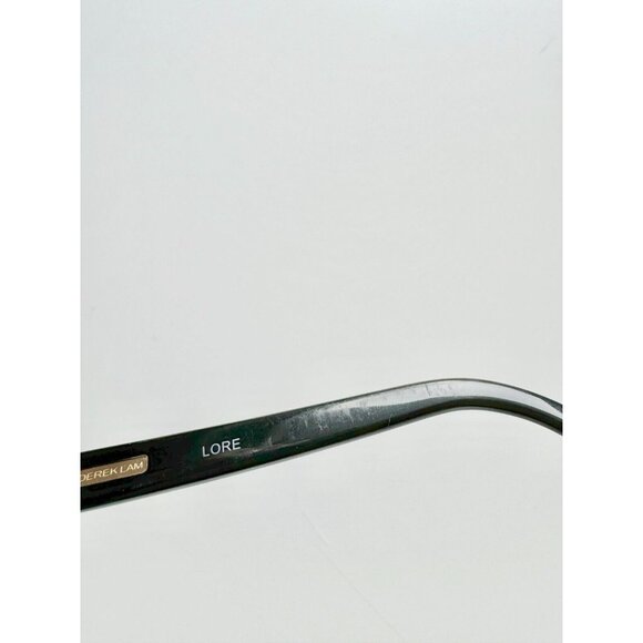 DEREK LAM Lore Black Acetate Plastic Full Frame Cat Eye Sunglasses - Picture 13 of 16